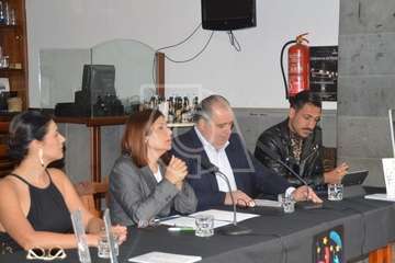 La presentación del programa del Carnaval de Telde 2019 tuvo lugar en El Casino La Unión (Foto TA)